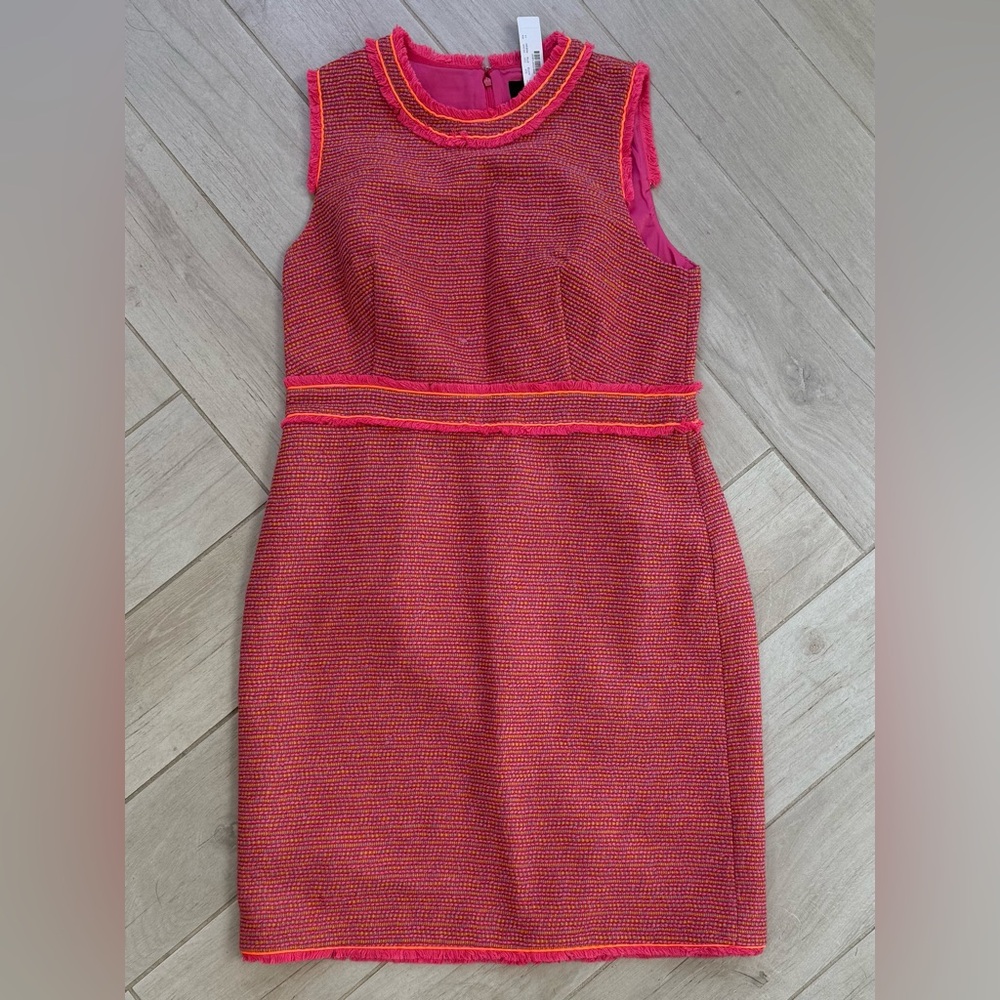 Pink and Orange shift Dress